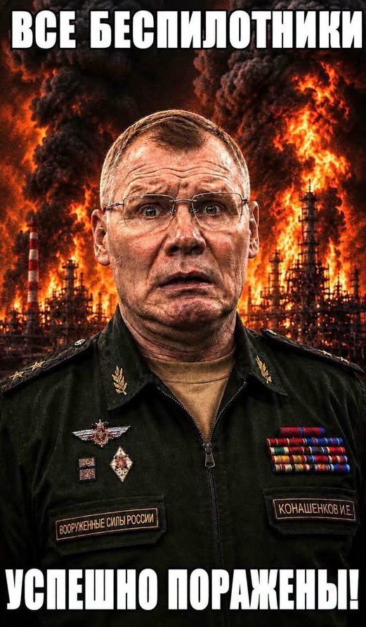 Все беспилотники поражены