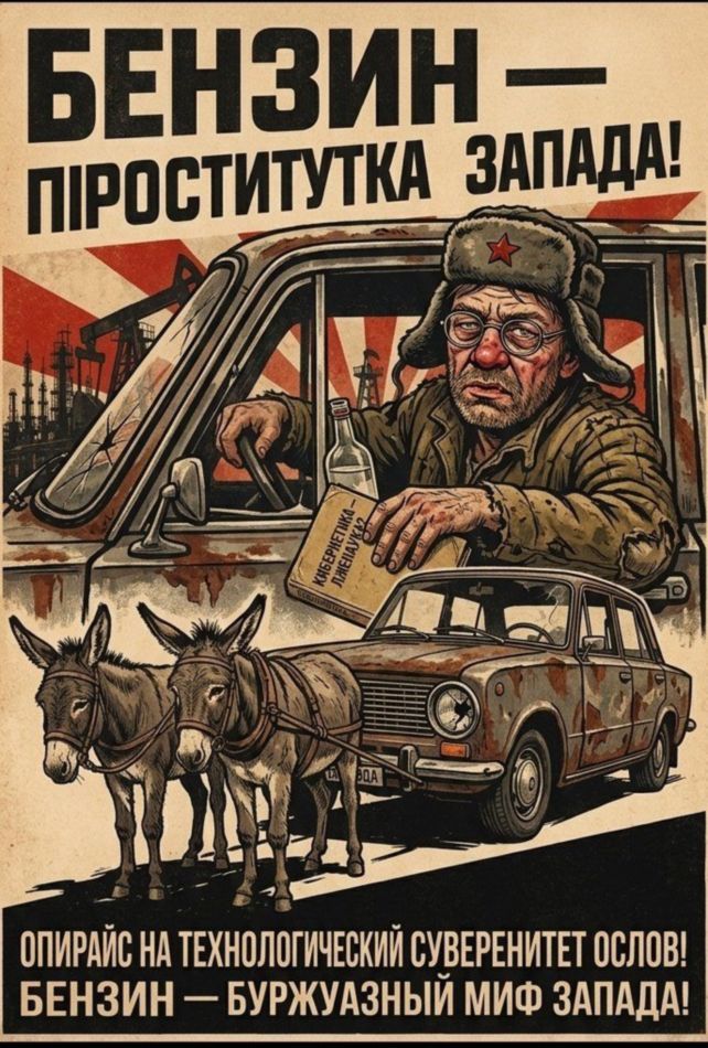 Бензин - буржуазный миф