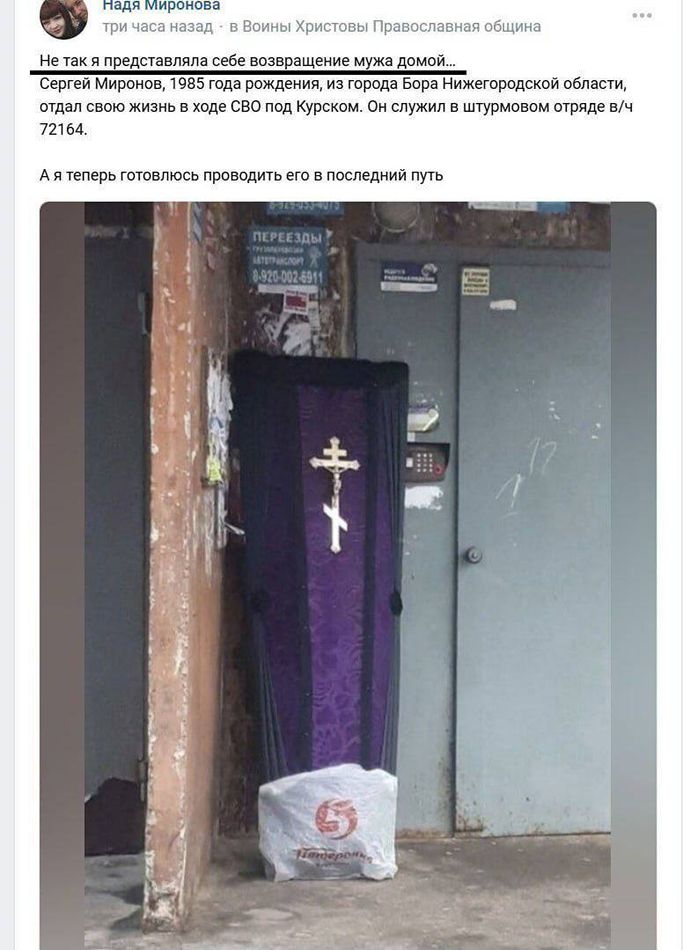 Вернулся домой